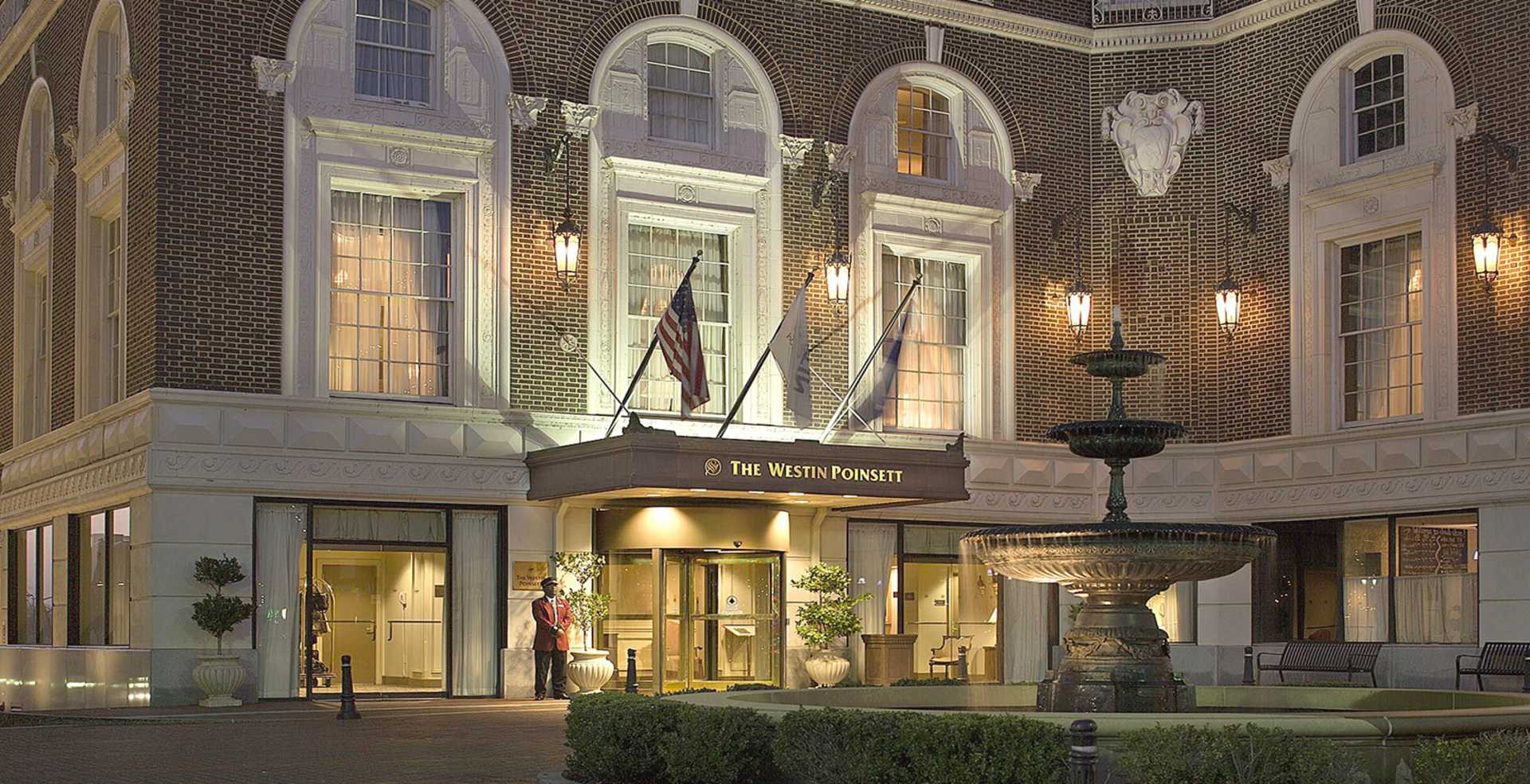 The Westin Poinsett Greenville Entryway Fountain 1600x935 bd9c63a0 1003 472e 89ed d9f35b902365 - Plan Your Visit